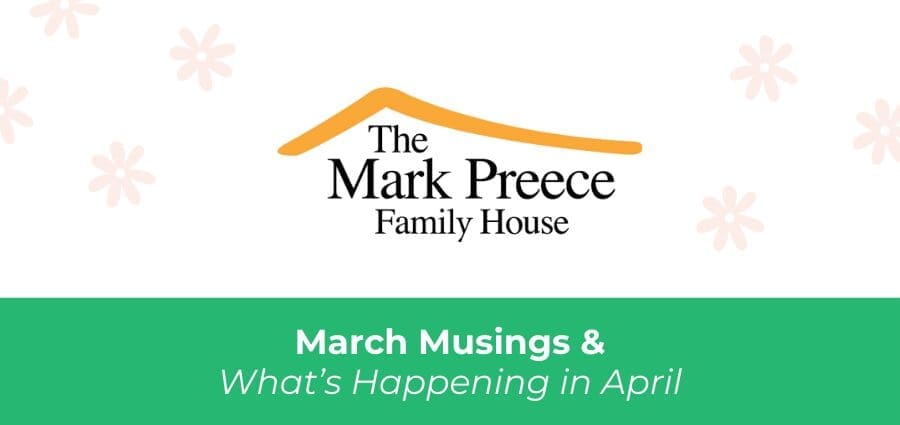 March Musings & What’s Happening In April